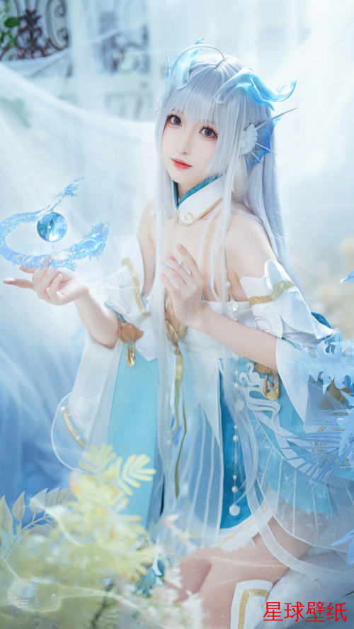 小姐姐cosplay高清星球壁纸 - 宇宙星空背景